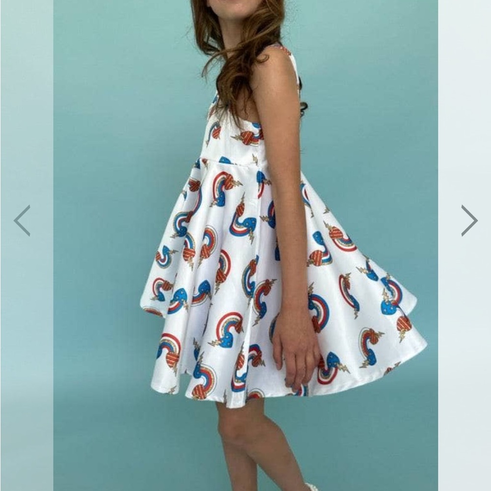 Lola + the boys Stars & stripes forever dress